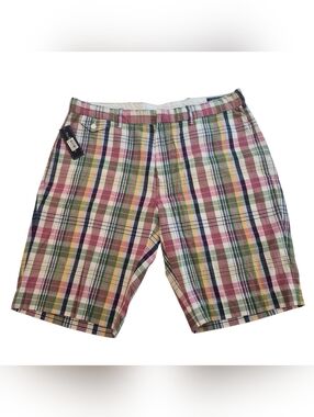 Polo Ralph Lauren Shorts Mens 36 Plaid Indian Madras Cotton Classic Fit NWT